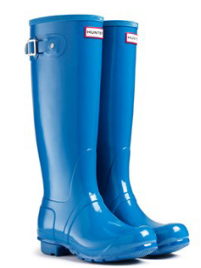 Womens blue best sale hunter wellies